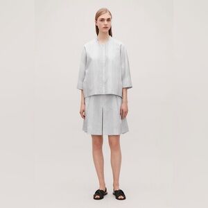 COS
Boxy Striped Jacket